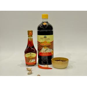 Nước Mắm Khải Hoàn 40N - Chai 205ml - 6 Chai/ Hộp